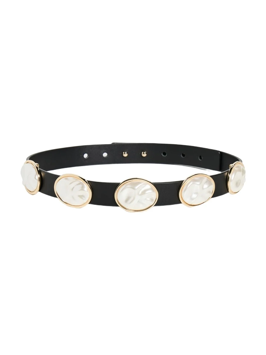 Oval Pearl Station Belt Oval Pearl Station Belt