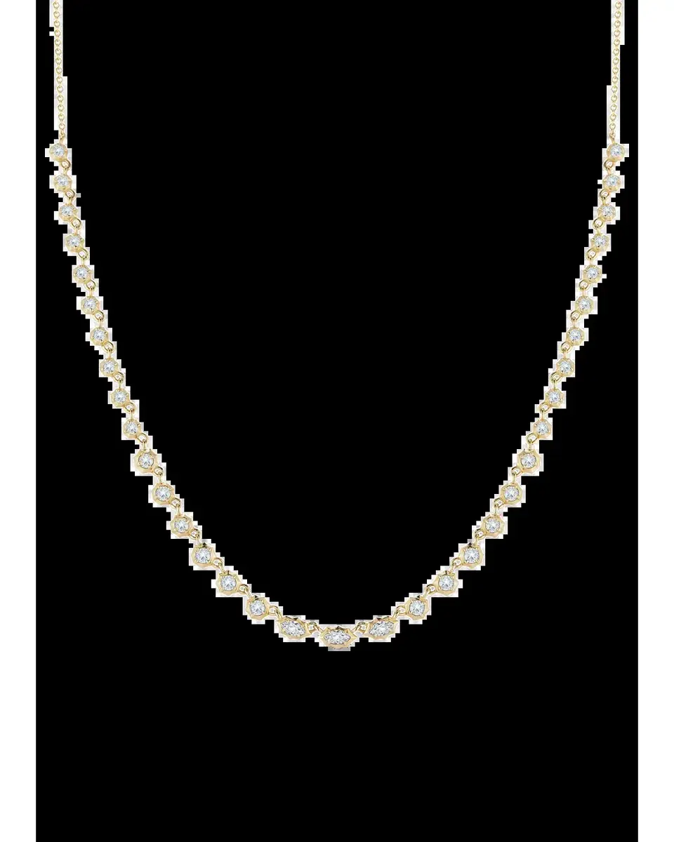 Jade Trau 18K Yellow Gold Small Maverick Diamond Riviera Necklace | Thumbnail 2 Jade Trau 18K Yellow Gold Small Maverick Diamond Riviera Necklace | Thumbnail 2