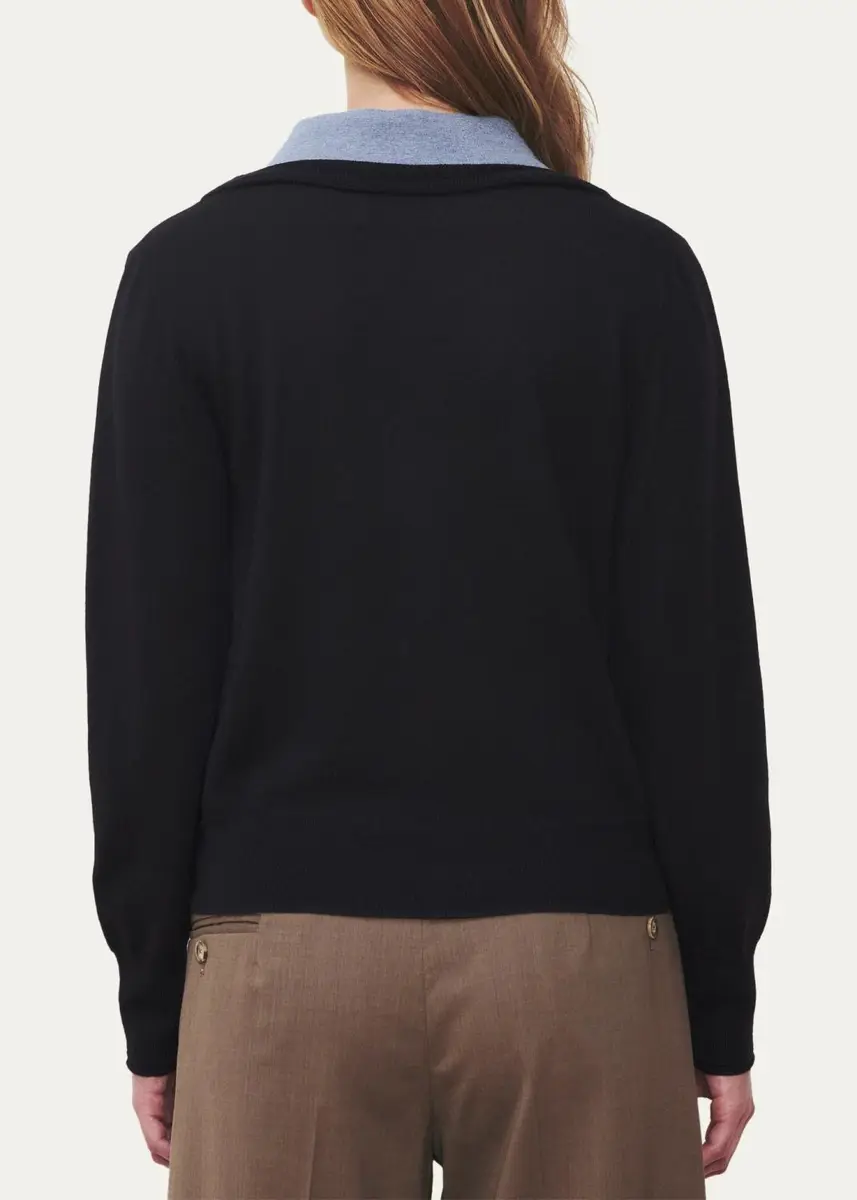 WE-AR4 The Dickie Layered Knit Sweater | Thumbnail 3 WE-AR4 The Dickie Layered Knit Sweater | Thumbnail 3