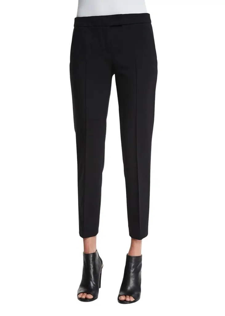 Akris punto Frankie Slim-Leg Ankle Pants, Black | Image 1 Akris punto Frankie Slim-Leg Ankle Pants, Black | Image 1