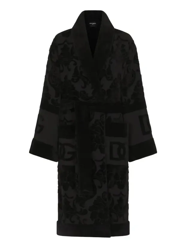 DG Logo Jacquard Bathrobe