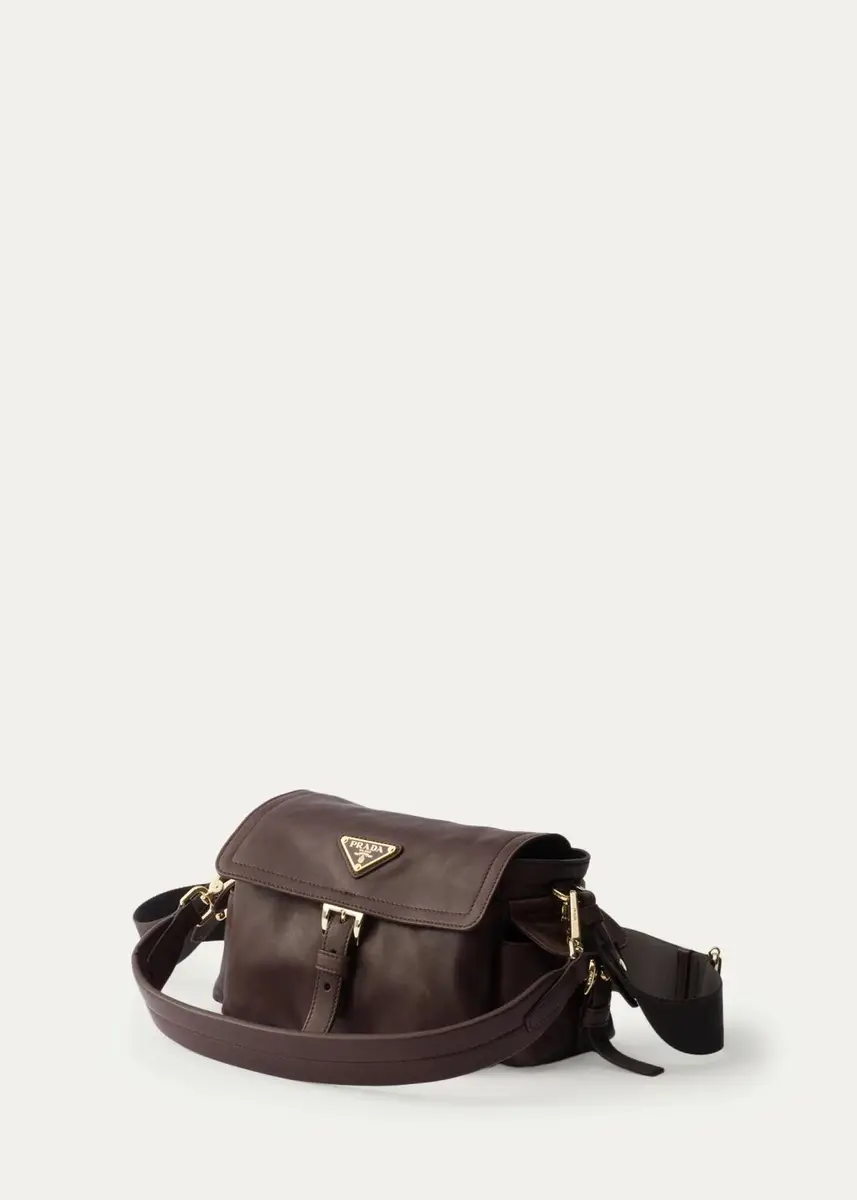 Prada Explore Mini Nappa Leather Shoulder Bag | Thumbnail 3 Prada Explore Mini Nappa Leather Shoulder Bag | Thumbnail 3