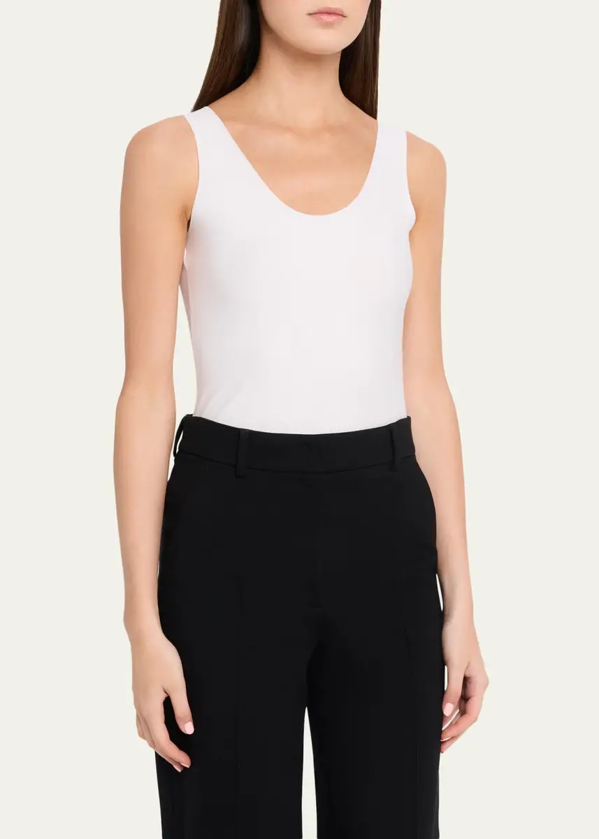 Commando Scoop-Neck Cotton Tank Top | Thumbnail 4 Commando Scoop-Neck Cotton Tank Top | Thumbnail 4