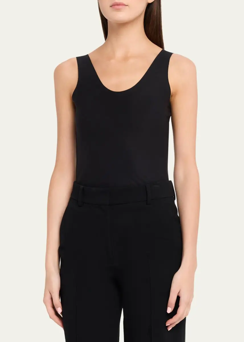 Commando Scoop-Neck Cotton Tank Top | Thumbnail 9 Commando Scoop-Neck Cotton Tank Top | Thumbnail 9