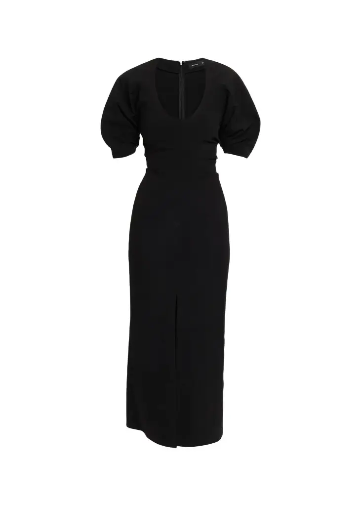 Proenza Schouler Clarissa Dress in Bi-Stretch Cotton Nylon | Image 1 Proenza Schouler Clarissa Dress in Bi-Stretch Cotton Nylon | Image 1