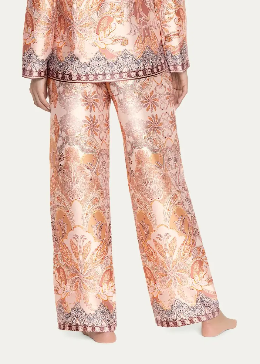 Lise Charmel Paisley-Print Woven Pajama Pants | Thumbnail 3 Lise Charmel Paisley-Print Woven Pajama Pants | Thumbnail 3