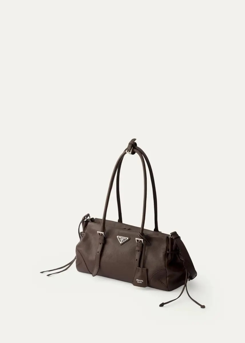Prada Karin Medium Antiqued Leather Tote Bag | Thumbnail 7 Prada Karin Medium Antiqued Leather Tote Bag | Thumbnail 7