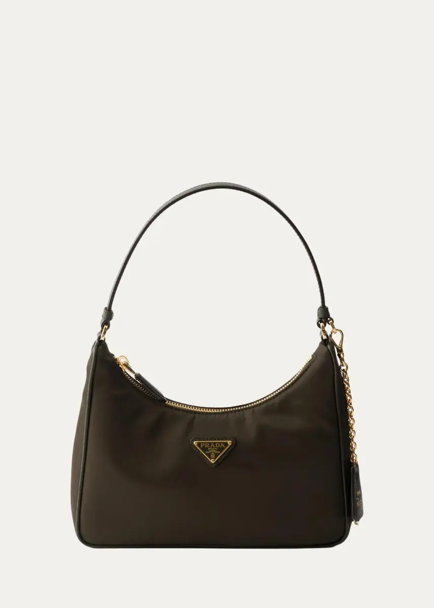 Prada Re-Edition 2005 Mini Re-Nylon & Saffiano Leather Shoulder Bag | Thumbnail 4 Prada Re-Edition 2005 Mini Re-Nylon & Saffiano Leather Shoulder Bag | Thumbnail 4