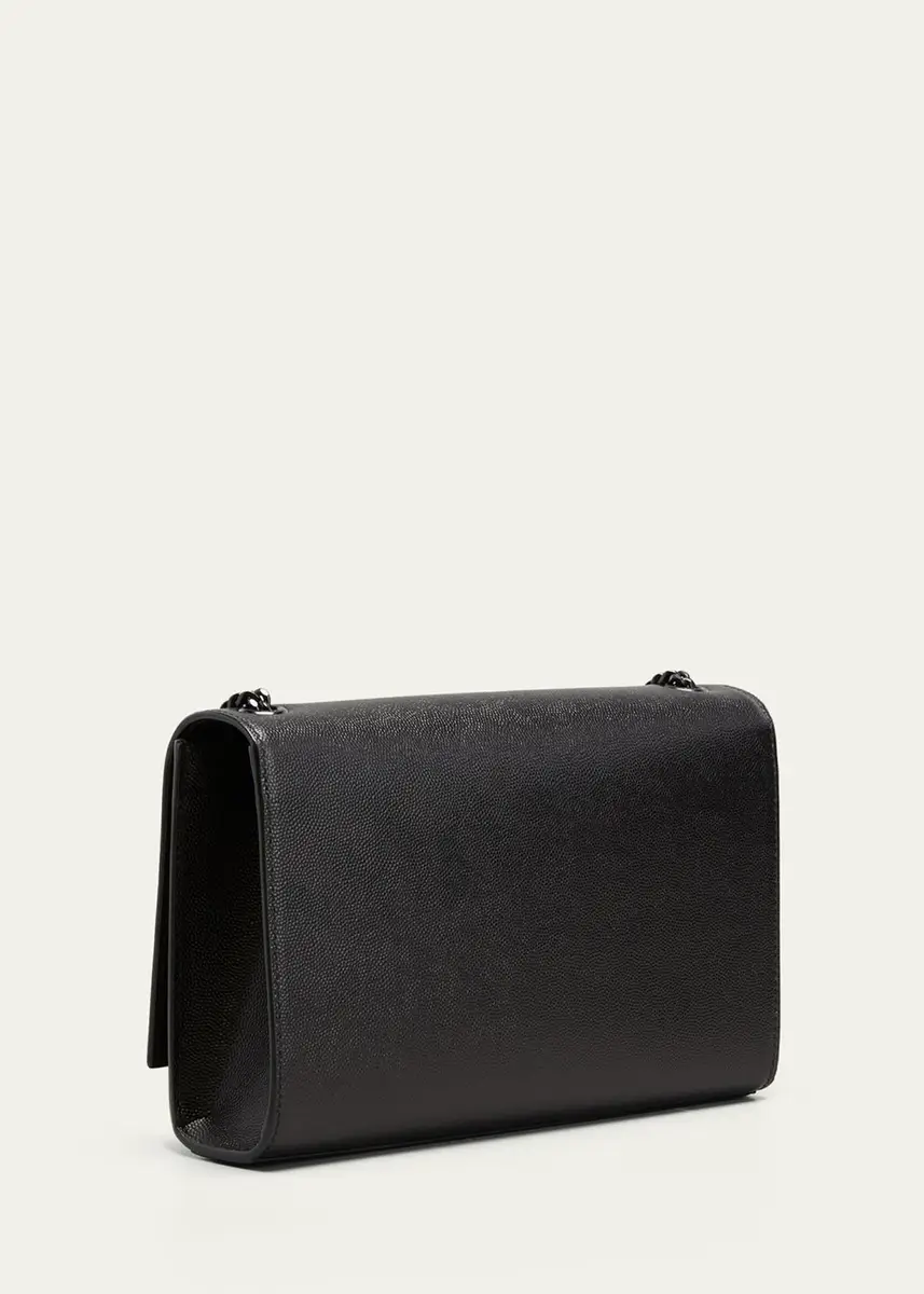 Saint Laurent Kate Medium YSL Crossbody Bag in Grained Leather | Thumbnail 3 Saint Laurent Kate Medium YSL Crossbody Bag in Grained Leather | Thumbnail 3