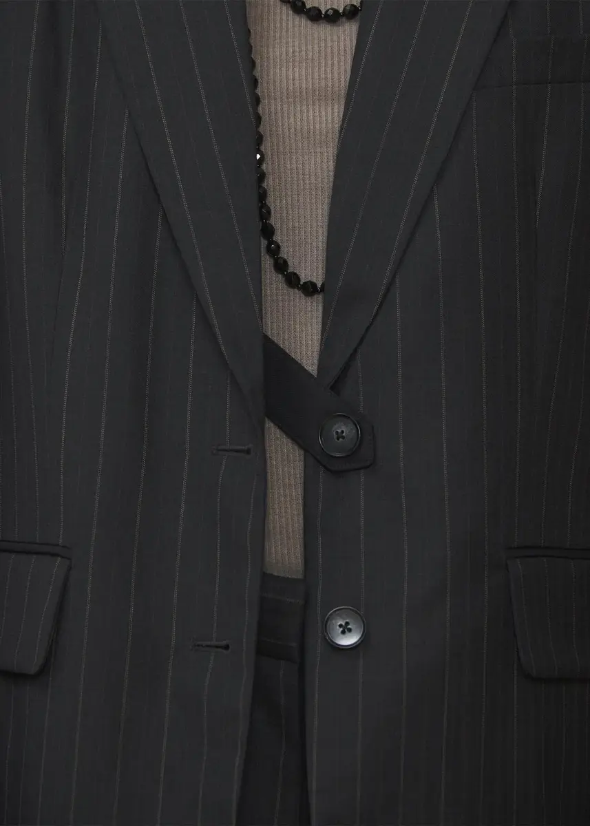 WE-AR4 The Diana Pinstriped Single-Breasted Blazer | Thumbnail 5 WE-AR4 The Diana Pinstriped Single-Breasted Blazer | Thumbnail 5
