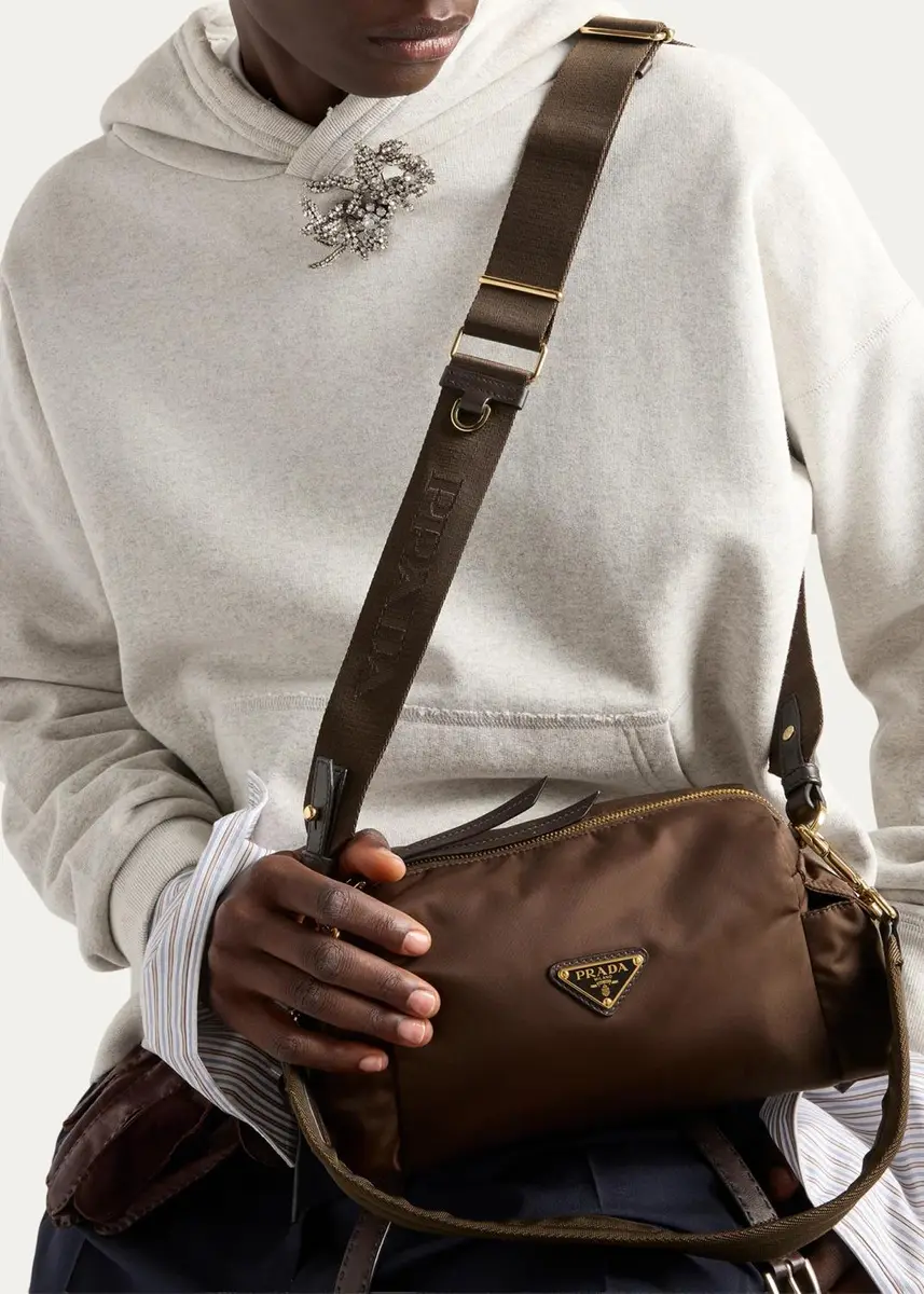 Prada Explore Re-Nylon Crossbody Bag | Thumbnail 2 Prada Explore Re-Nylon Crossbody Bag | Thumbnail 2