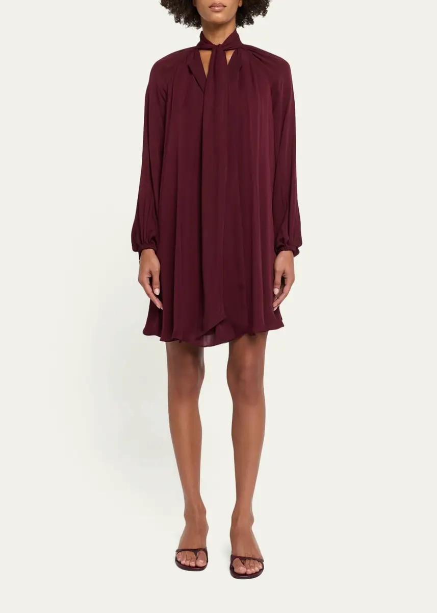 Simkhai Isobel Silk Mini Dress | Thumbnail 2 Simkhai Isobel Silk Mini Dress | Thumbnail 2