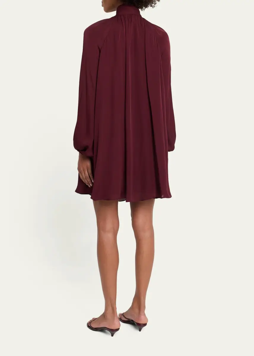 Simkhai Isobel Silk Mini Dress | Thumbnail 3 Simkhai Isobel Silk Mini Dress | Thumbnail 3