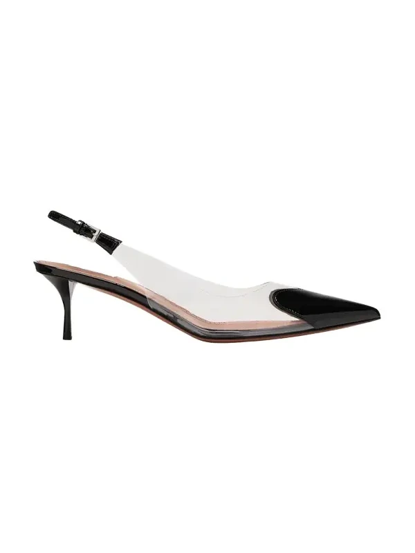 Coeur Plexi Heart-Toe Slingback Pumps Coeur Plexi Heart-Toe Slingback Pumps