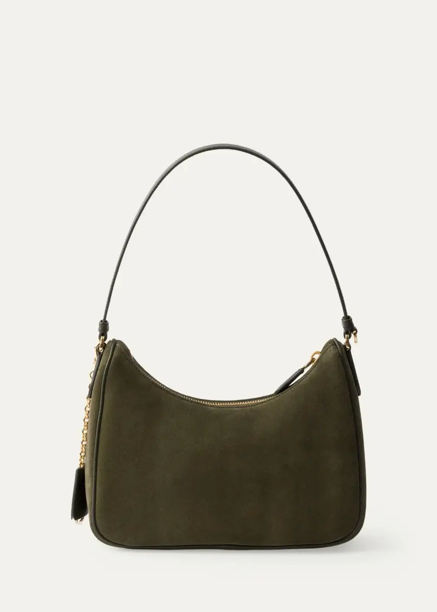 Prada Re-Edition 2005 Mini Suede Shoulder Bag | Thumbnail 2 Prada Re-Edition 2005 Mini Suede Shoulder Bag | Thumbnail 2
