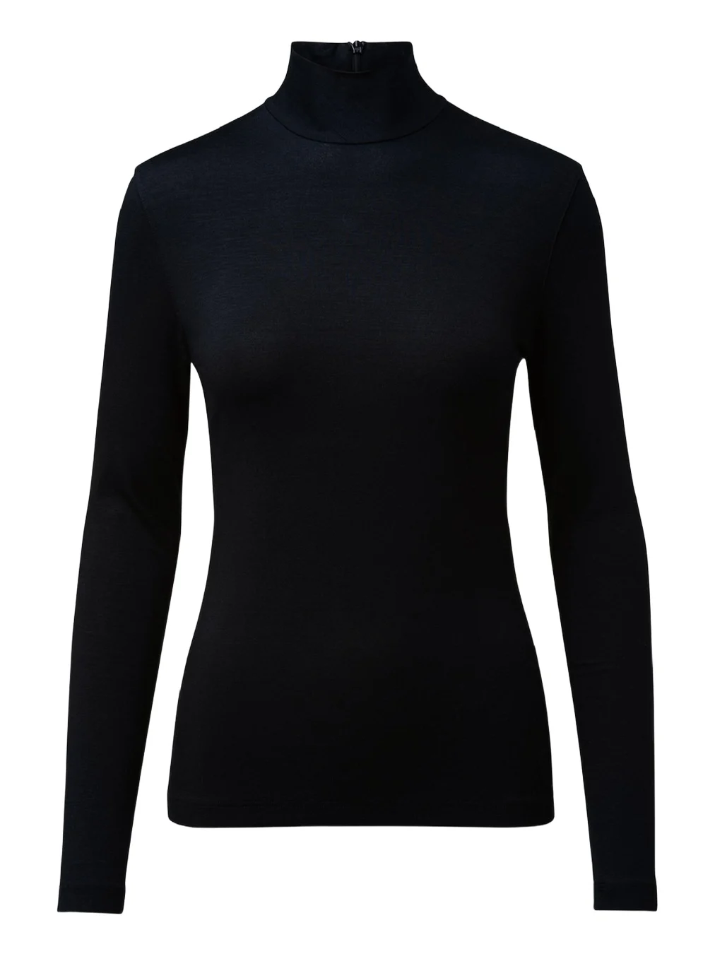 Akris punto Turtleneck Long-Sleeve Modal-Stretch Top