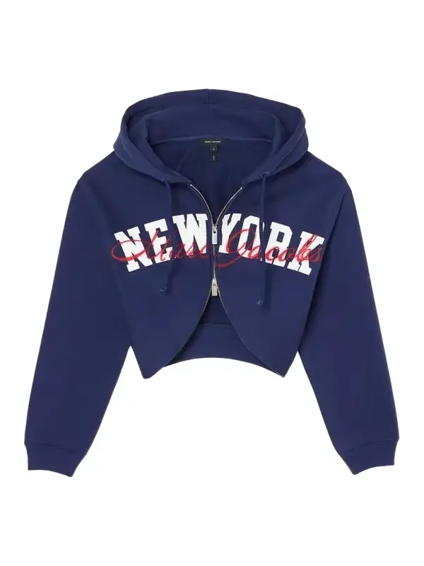 Canal Street Logo Crop Zip Hoodie Canal Street Logo Crop Zip Hoodie