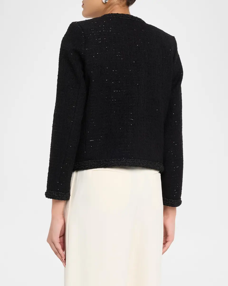 Fabiana Filippi Sequin Tweed Jacket | Thumbnail 3 Fabiana Filippi Sequin Tweed Jacket | Thumbnail 3