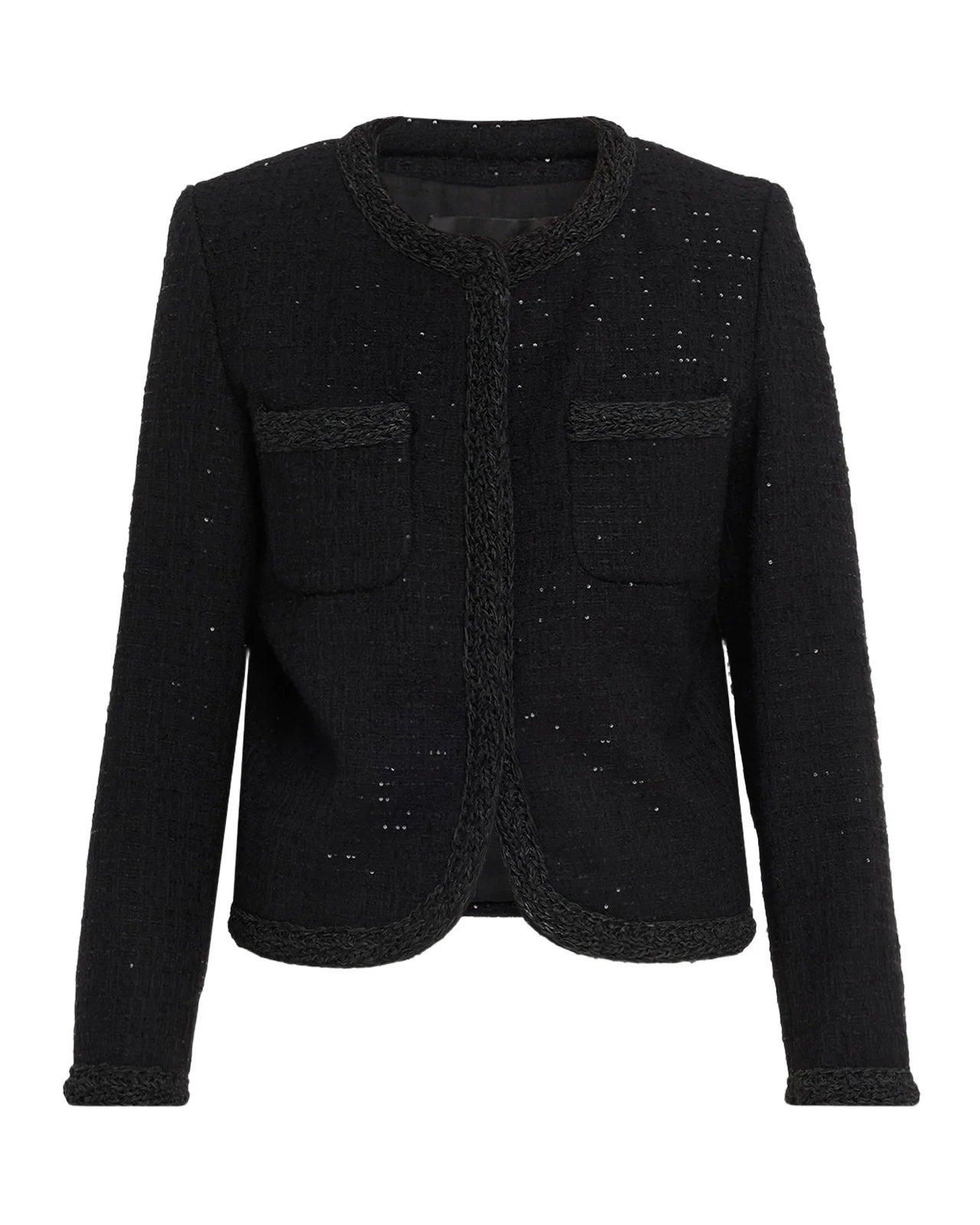 Fabiana Filippi Sequin Tweed Jacket