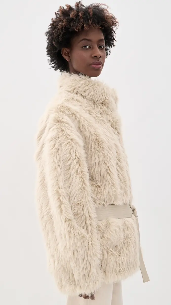 Source Unknown Ilaria Faux Fur Coat | Thumbnail 4 Source Unknown Ilaria Faux Fur Coat | Thumbnail 4
