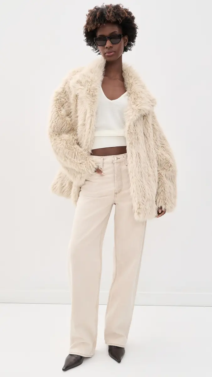 Source Unknown Ilaria Faux Fur Coat | Thumbnail 5 Source Unknown Ilaria Faux Fur Coat | Thumbnail 5