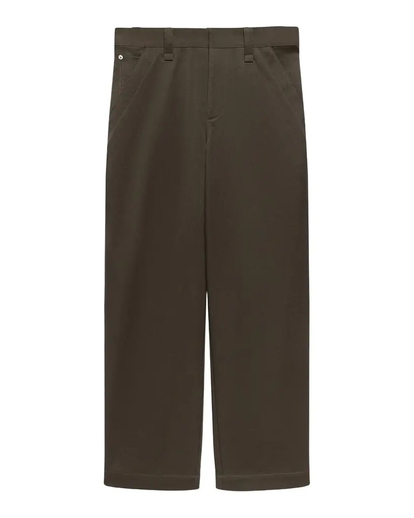 Helmut Lang Men's Flat-Front Cotton Five-Pocket Chino Pants