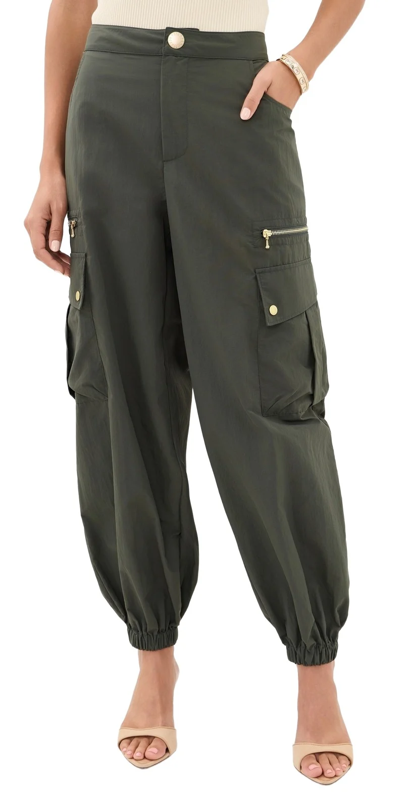 L'Agence Greer Balloon Cargo Jogger Pants
