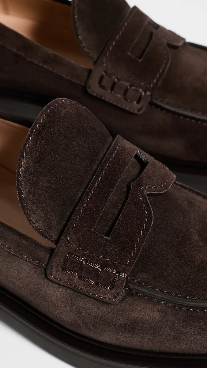 Gianvito Rossi Suede Loafers | Thumbnail 6 Gianvito Rossi Suede Loafers | Thumbnail 6