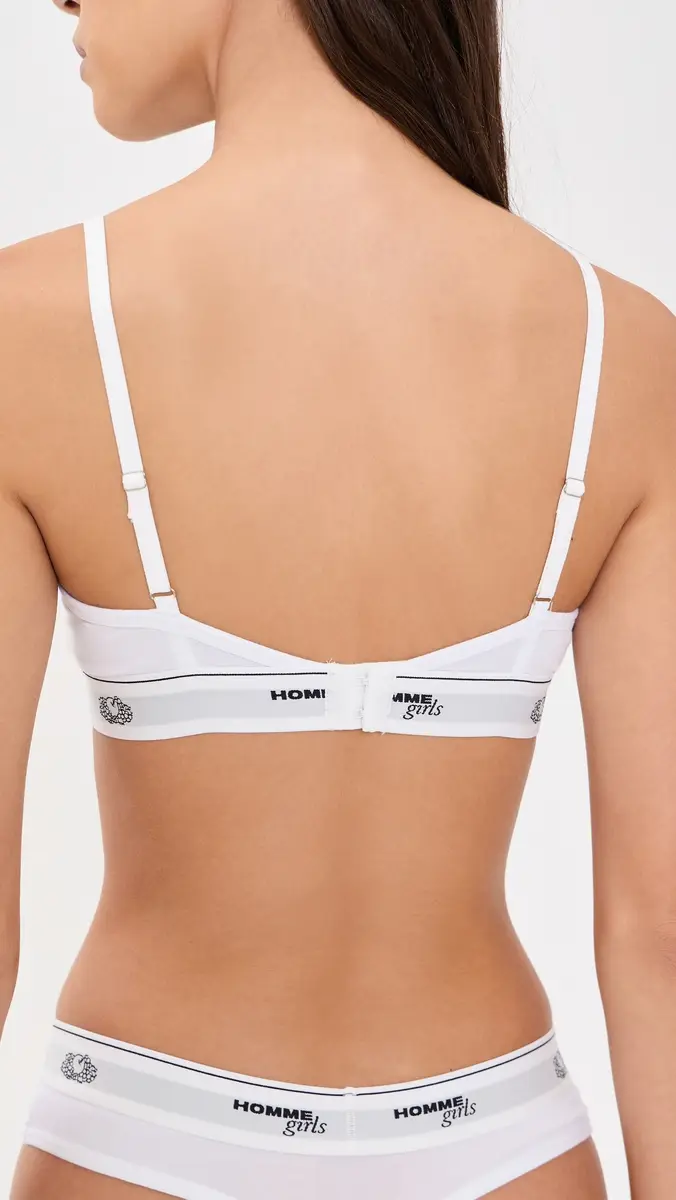Hommegirls x Fruit of The Loom Triangle Bra 3 Pack | Thumbnail 4