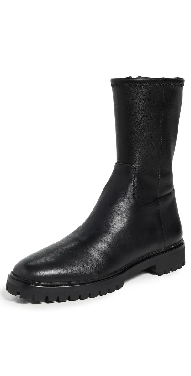 Loeffler Randall Danny 3mm Tall Ankle Lug Sole Boots Black | Image 1 Loeffler Randall Danny 3mm Tall Ankle Lug Sole Boots Black | Image 1