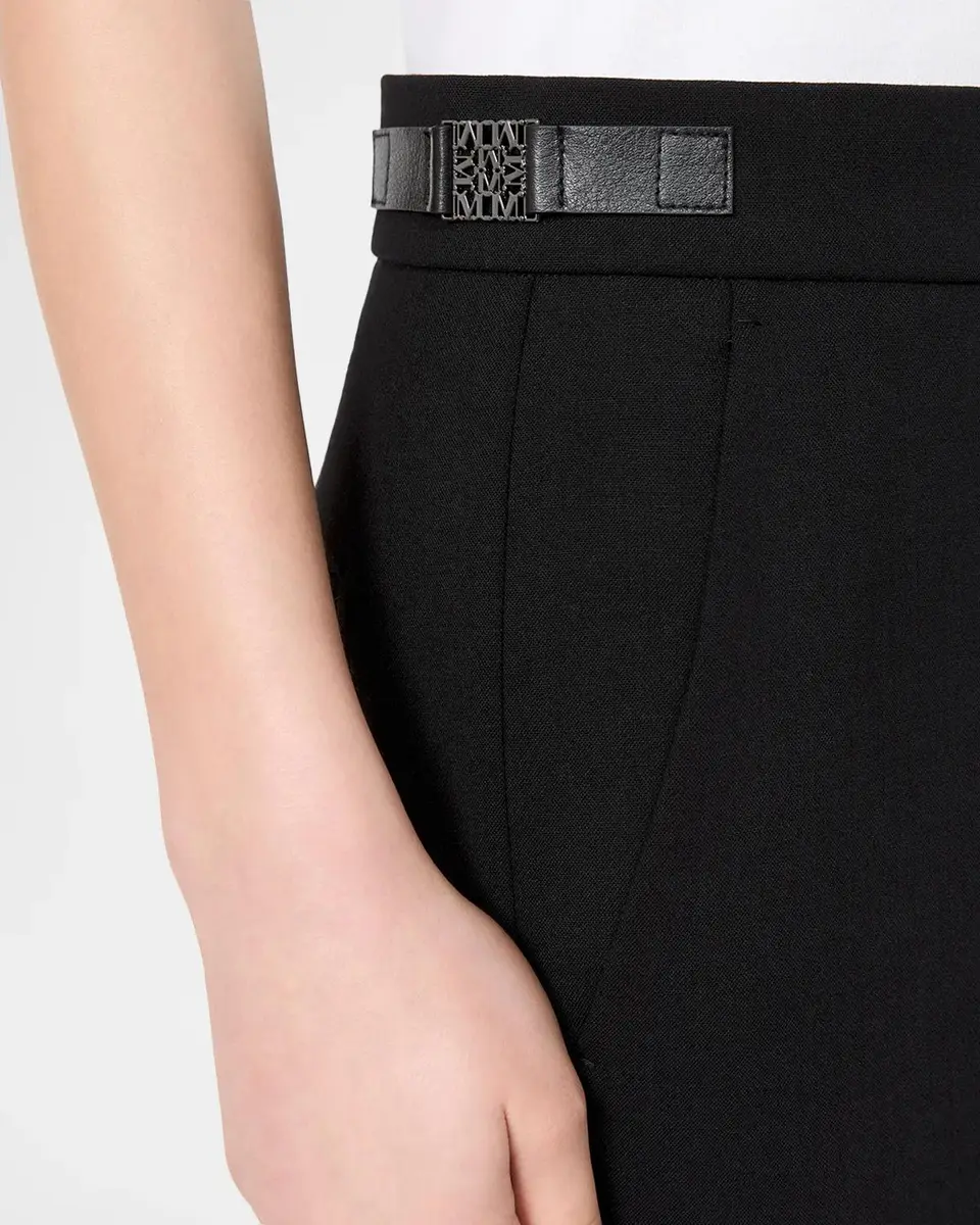 Max Mara Waist Strap Straight-Leg Ankle Trousers | Thumbnail 5 Max Mara Waist Strap Straight-Leg Ankle Trousers | Thumbnail 5