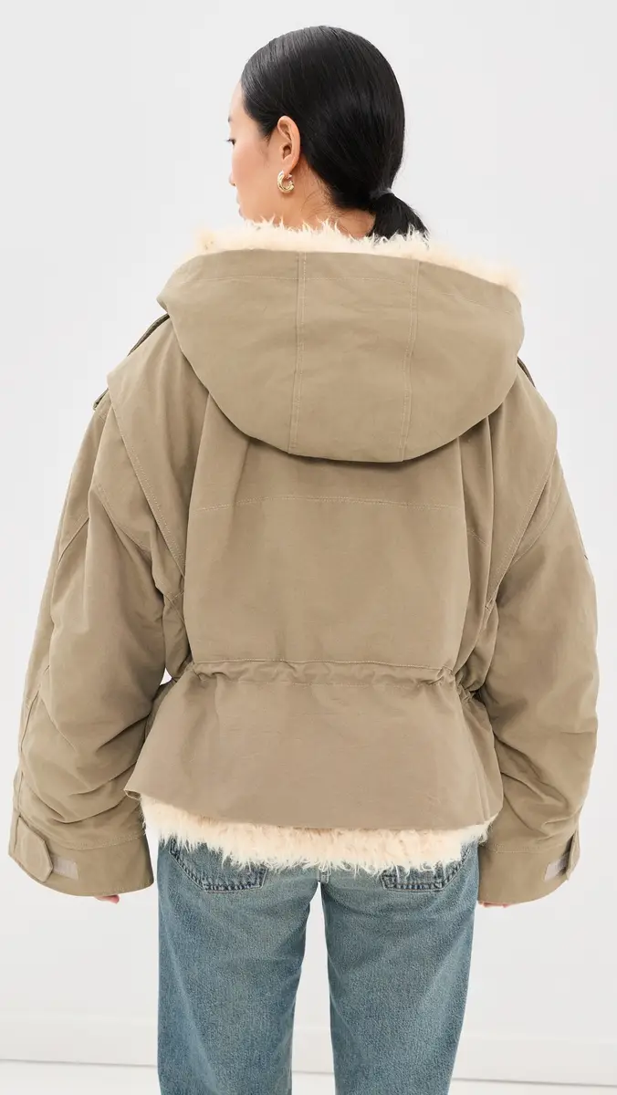 Marc Jacobs Cropped Cargo Parka | Thumbnail 3 Marc Jacobs Cropped Cargo Parka | Thumbnail 3