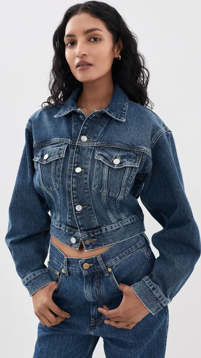 RE/DONE A Frame Denim Jacket | Thumbnail 2 RE/DONE A Frame Denim Jacket | Thumbnail 2