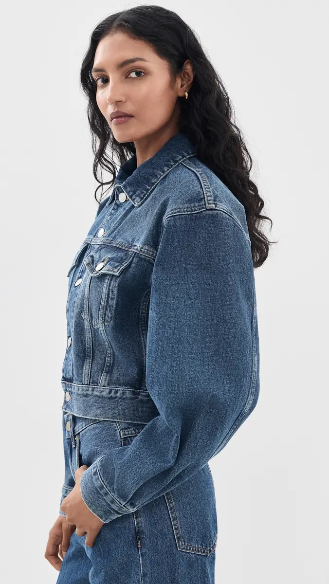 RE/DONE A Frame Denim Jacket | Thumbnail 4 RE/DONE A Frame Denim Jacket | Thumbnail 4