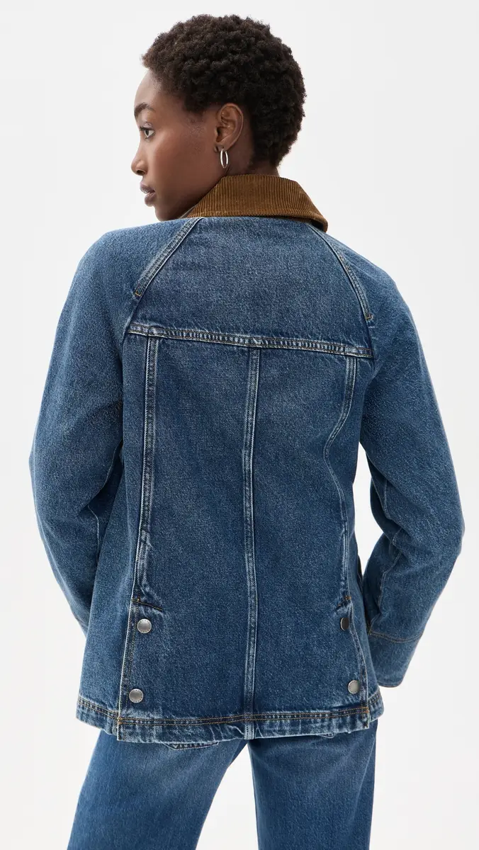 Barbour Denim Modern Beadnell Casual Jacket | Thumbnail 3 Barbour Denim Modern Beadnell Casual Jacket | Thumbnail 3