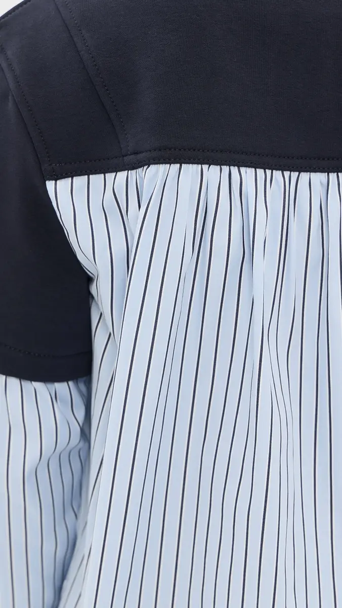 3.1 Phillip Lim Stripe Poplin Combo Sweatshirt | Thumbnail 6 3.1 Phillip Lim Stripe Poplin Combo Sweatshirt | Thumbnail 6