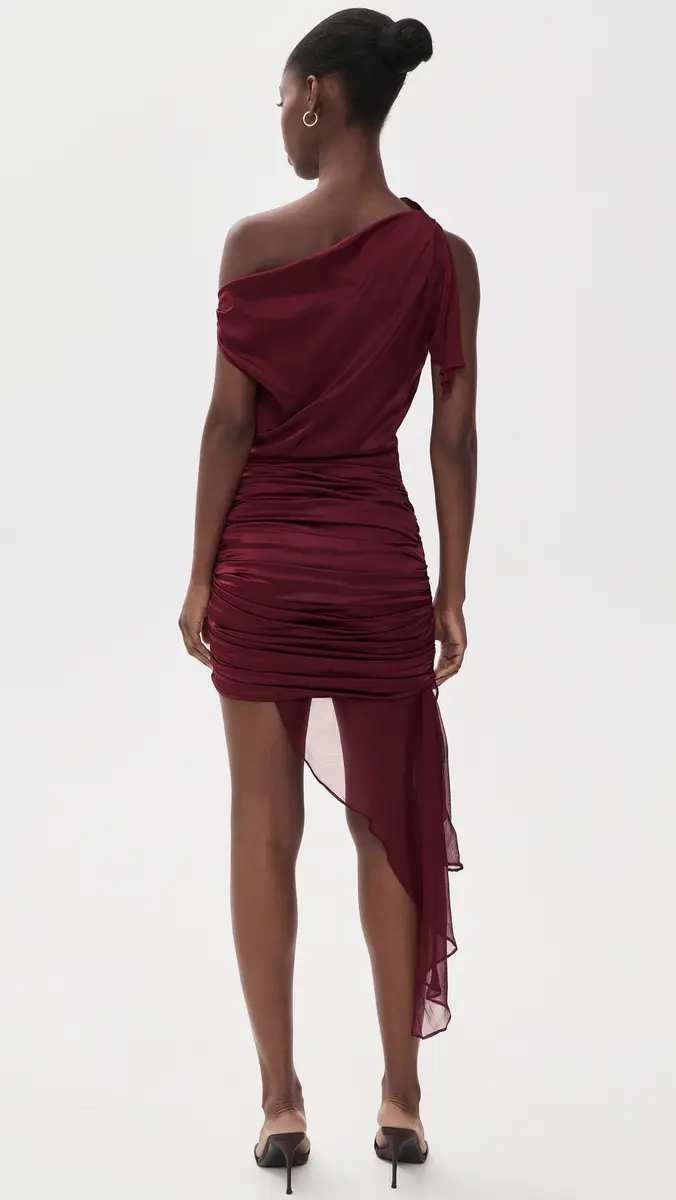 Staud Athena Asymmetrical Dress | Thumbnail 3 Staud Athena Asymmetrical Dress | Thumbnail 3