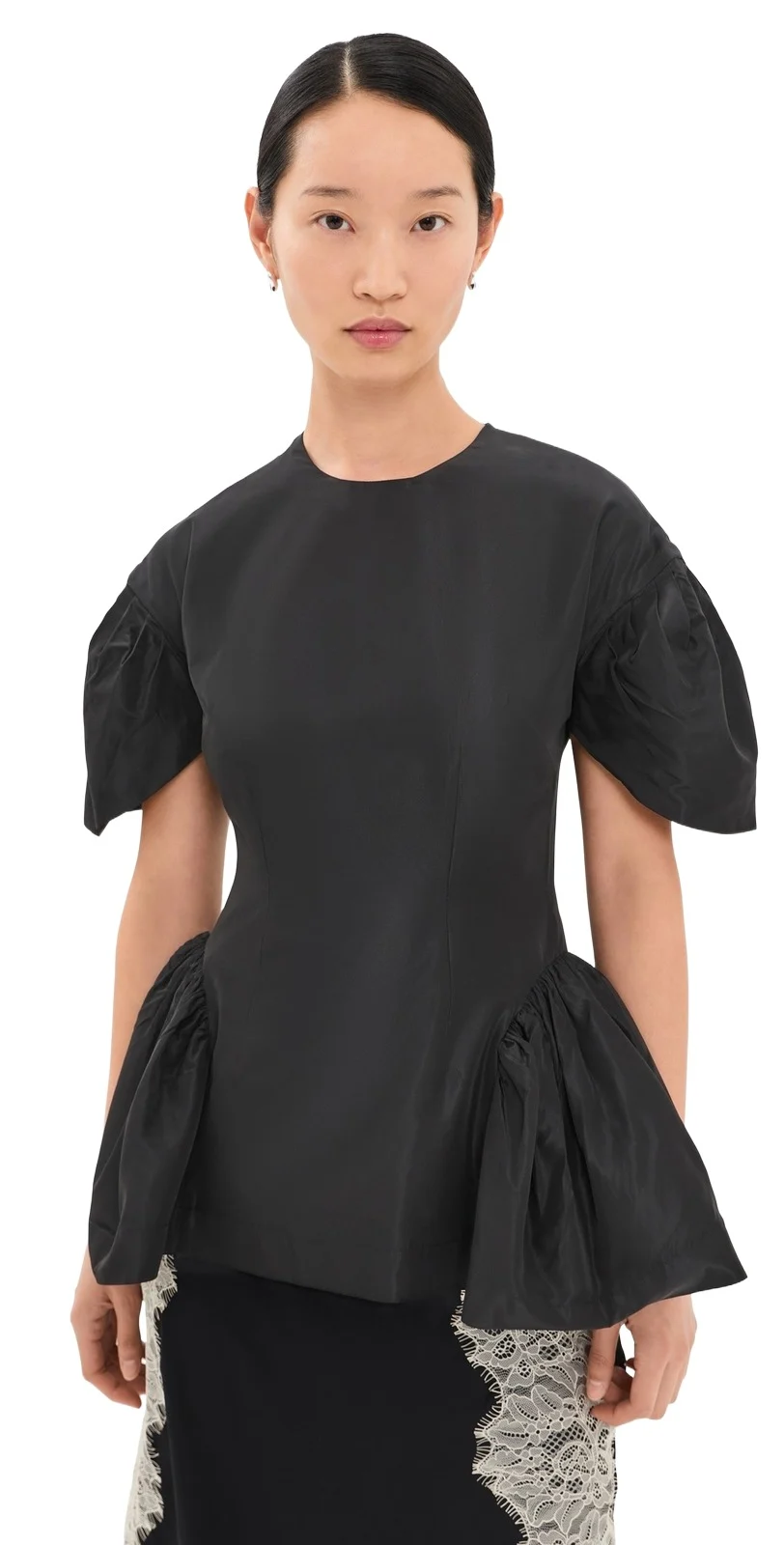 Simone Rocha Sculpted Peplum Top