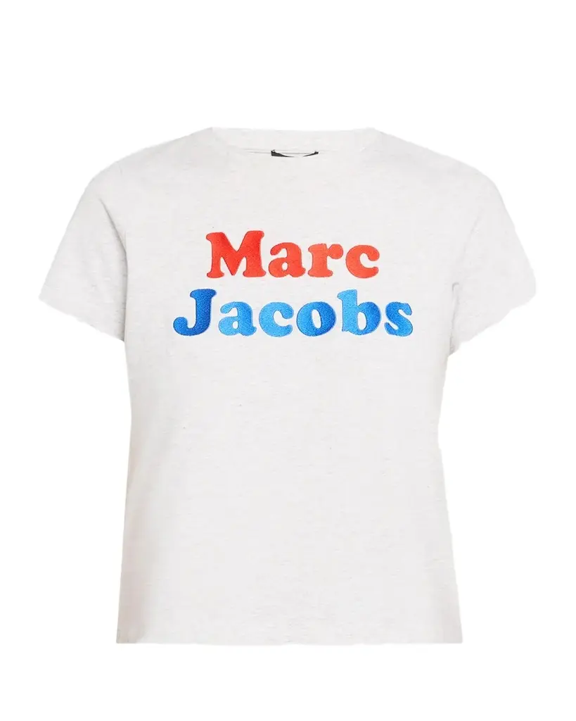 Marc Jacobs Canal St Logo Cotton T-Shirt | Image 1 Marc Jacobs Canal St Logo Cotton T-Shirt | Image 1