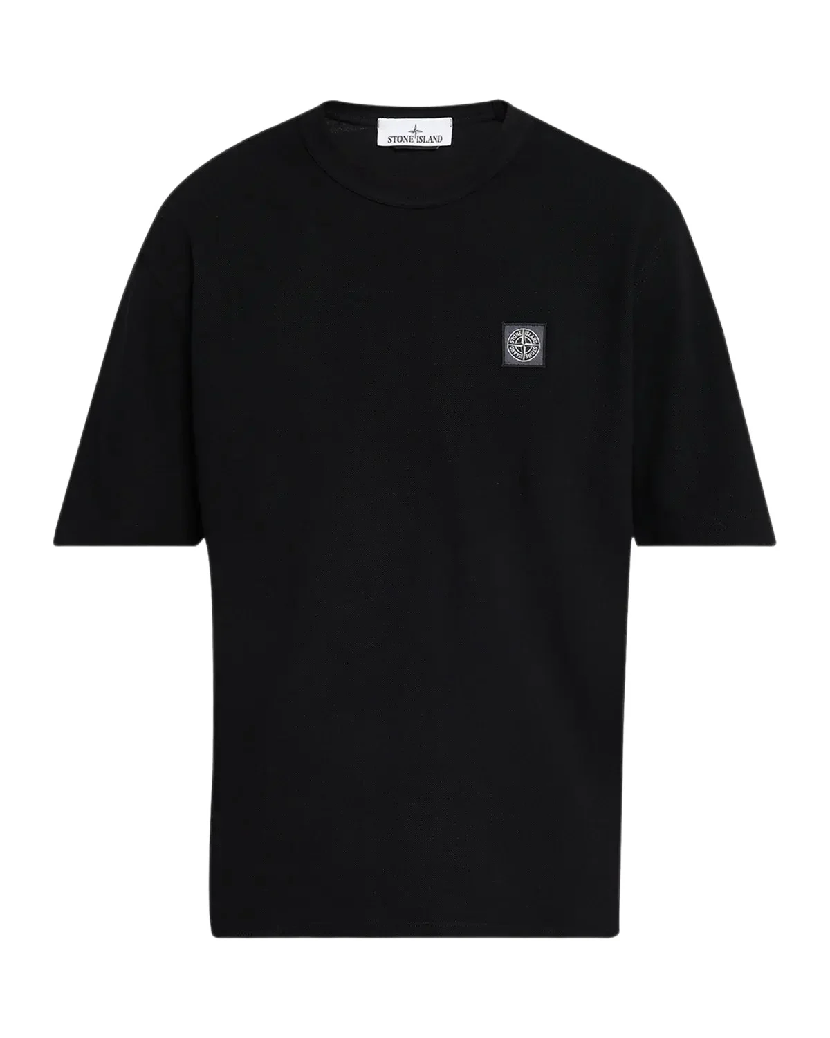 Men's Cotton Compass Label Crewneck T-Shirt Men's Cotton Compass Label Crewneck T-Shirt