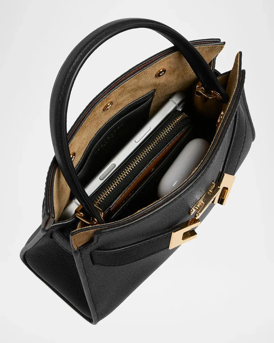 Tory Burch Lee Radziwill Petite Leather Top Handle Bag | Thumbnail 7 Tory Burch Lee Radziwill Petite Leather Top Handle Bag | Thumbnail 7