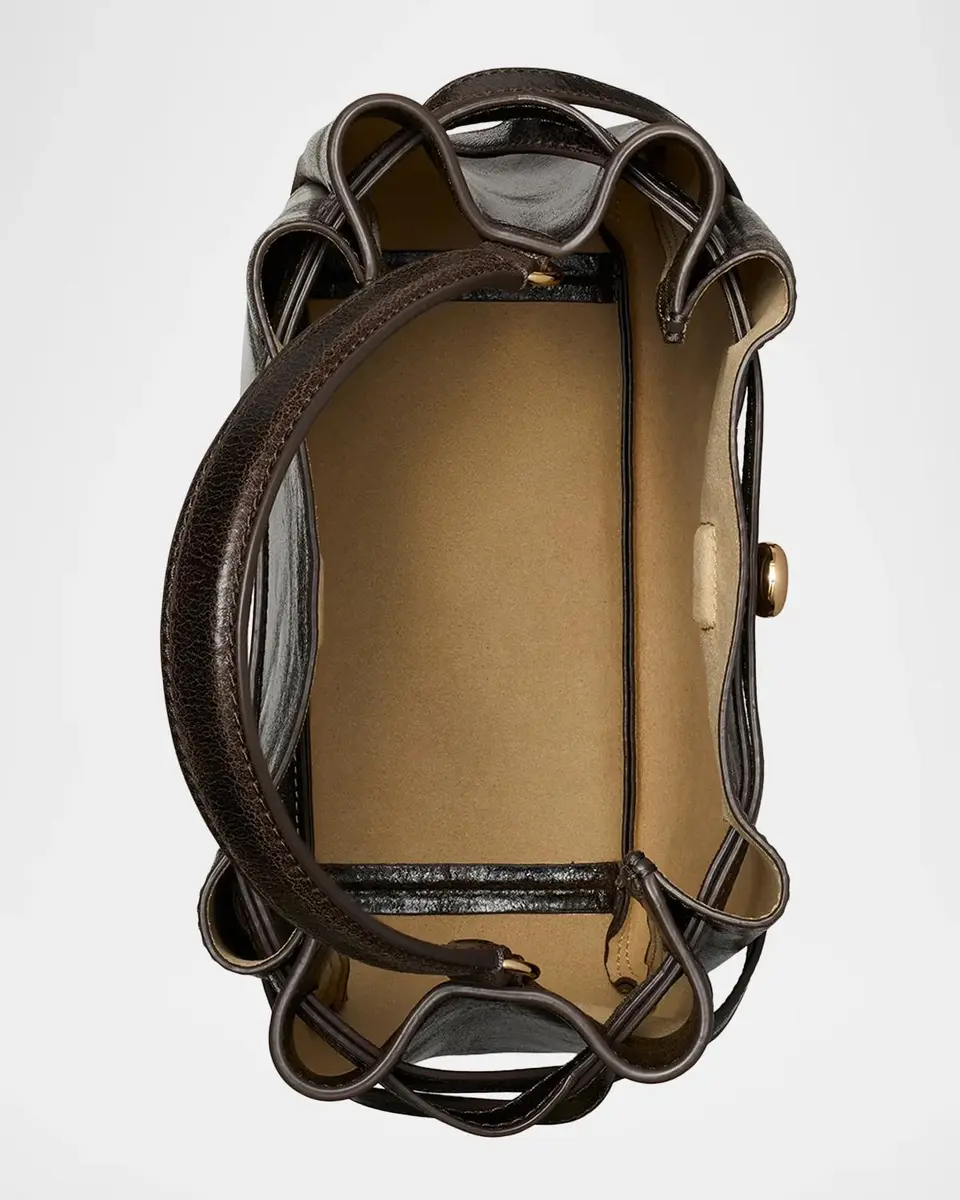 Tory Burch Romy Distressed Suede Bucket Bag | Thumbnail 4 Tory Burch Romy Distressed Suede Bucket Bag | Thumbnail 4