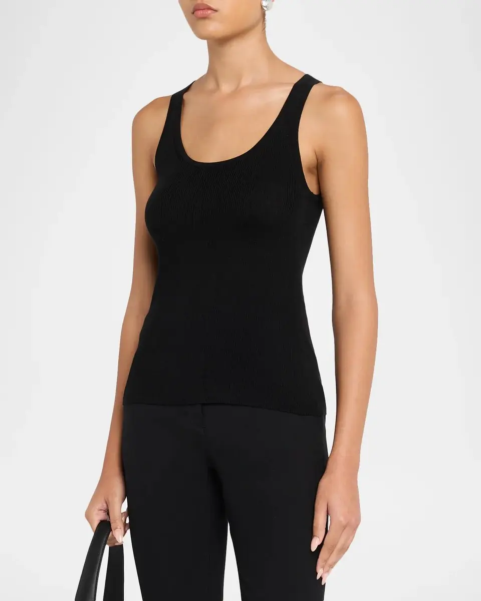 Simkhai Kioni Ribbed Tank Top | Thumbnail 4 Simkhai Kioni Ribbed Tank Top | Thumbnail 4
