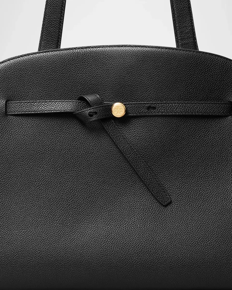 Tory Burch Romy Large Leather Bauletto Shoulder Bag | Thumbnail 4 Tory Burch Romy Large Leather Bauletto Shoulder Bag | Thumbnail 4