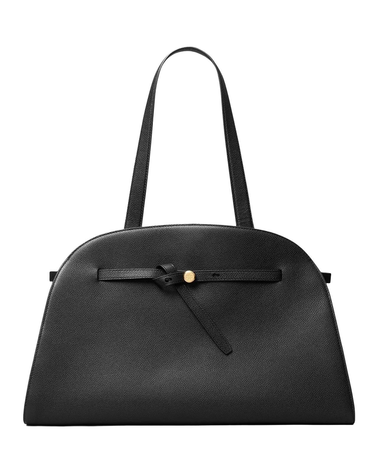 Romy Large Leather Bauletto Shoulder Bag Romy Large Leather Bauletto Shoulder Bag