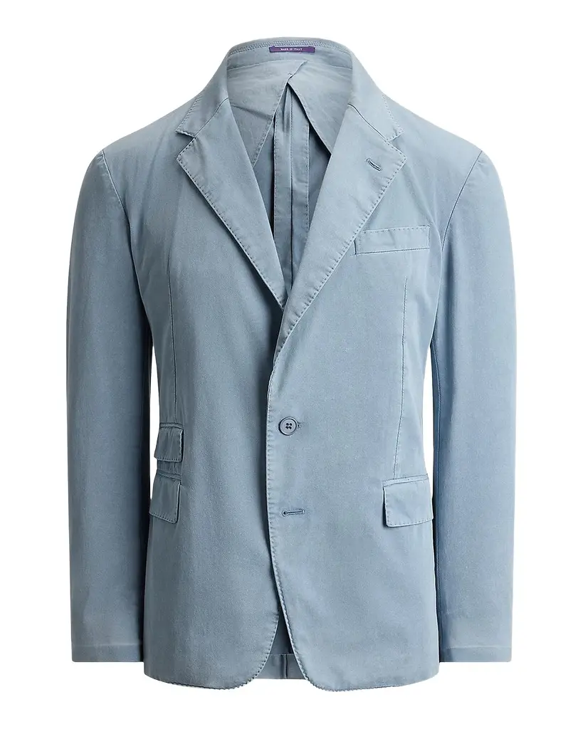 Ralph Lauren Purple Label Men's Kent Linen-Silk Suit Jacket | Image 1 Ralph Lauren Purple Label Men's Kent Linen-Silk Suit Jacket | Image 1