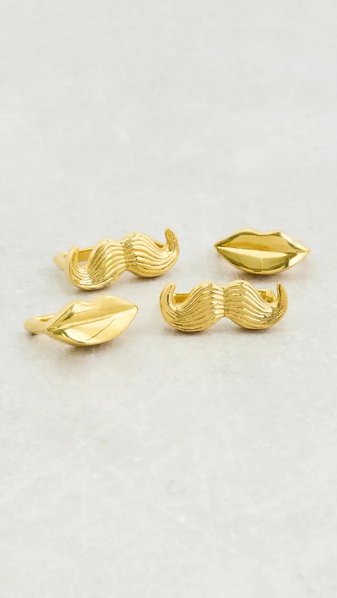 Jonathan Adler Brass Muse Napkin Rings | Thumbnail 3 Jonathan Adler Brass Muse Napkin Rings | Thumbnail 3