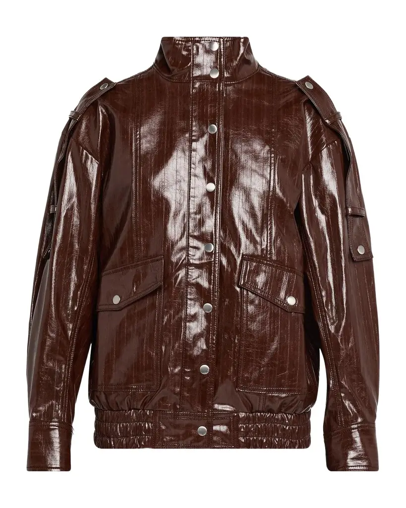 3.1 Phillip Lim Textured Faux Leather Jacket | Image 1 3.1 Phillip Lim Textured Faux Leather Jacket | Image 1