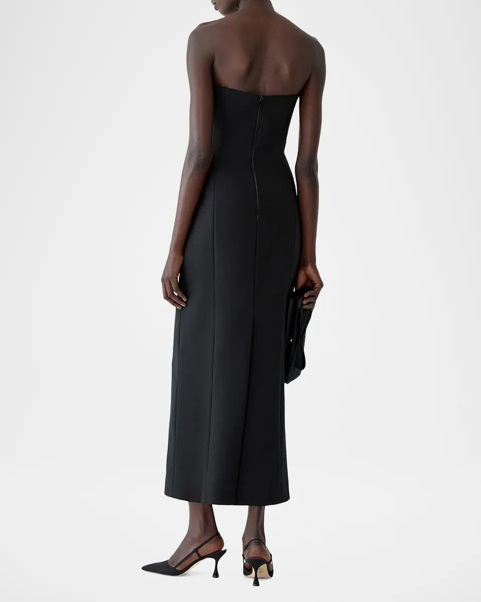 Carolina Herrera Calla Lily Strapless Column Gown | Thumbnail 3