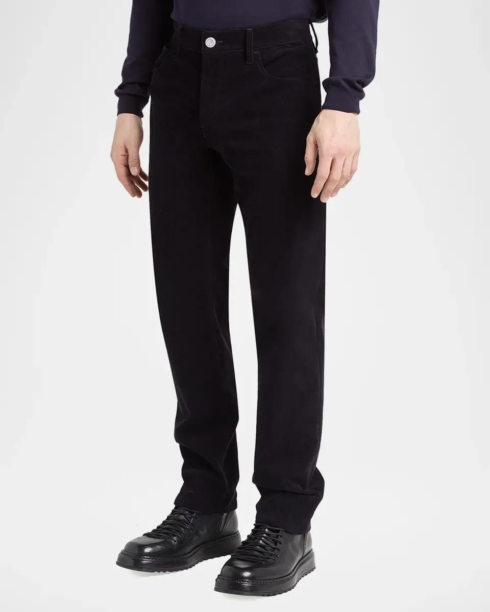 Giorgio Armani Men's Corduroy Five-Pocket Pants | Thumbnail 4 Giorgio Armani Men's Corduroy Five-Pocket Pants | Thumbnail 4